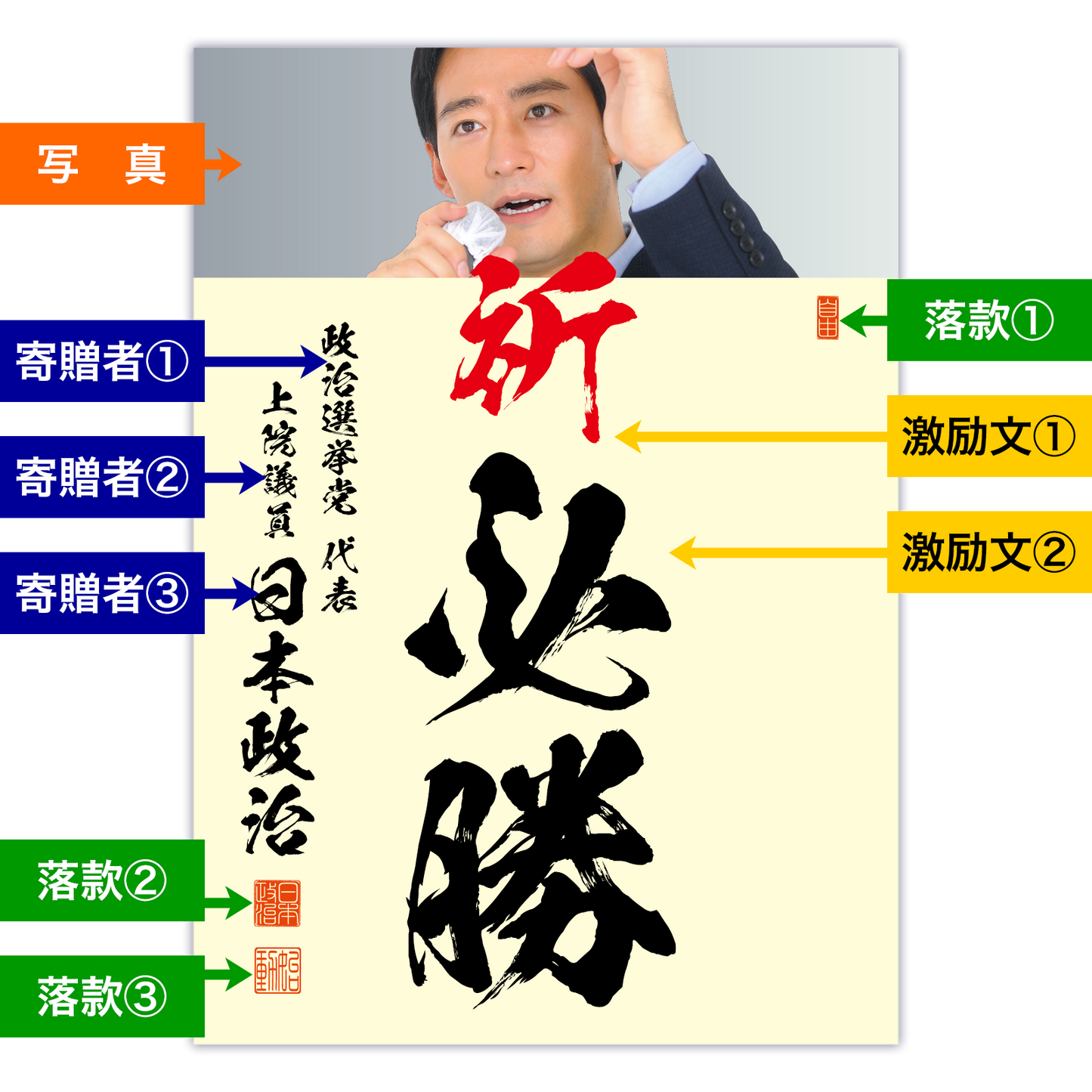 為書き【大量版:宛名無】デザインG /100枚単位