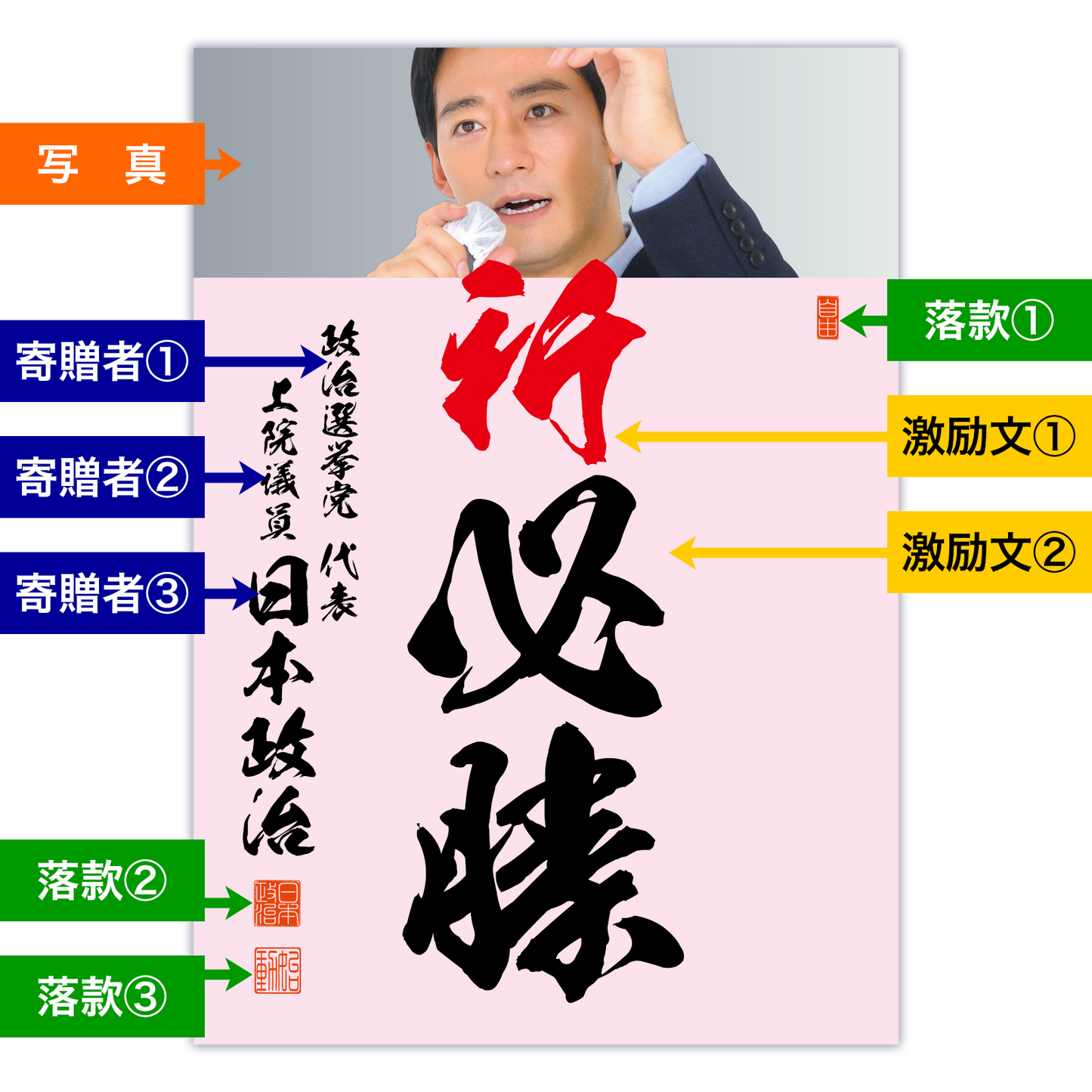 為書き【大量版:宛名無】デザインG /100枚単位