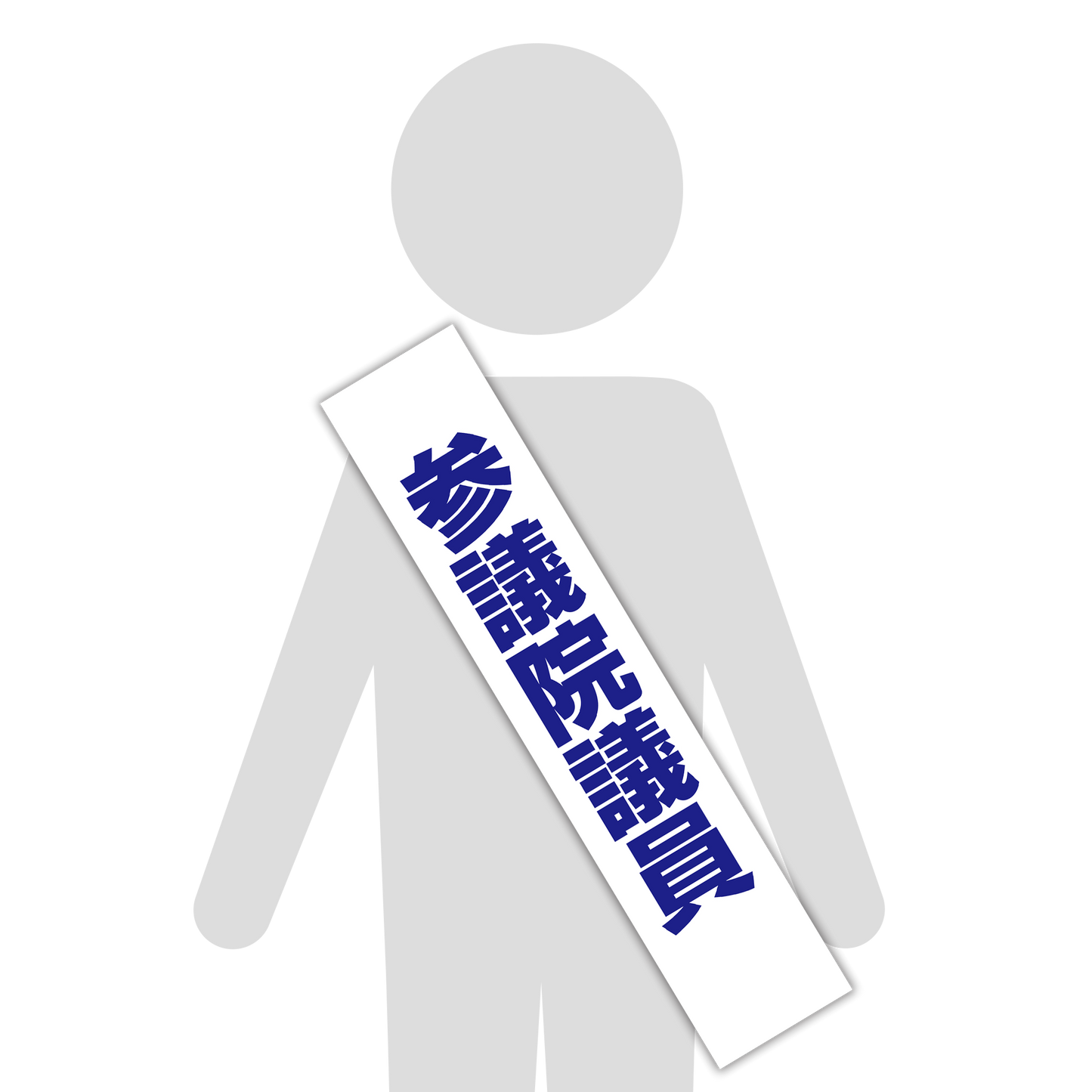 選挙たすき／参議院議員