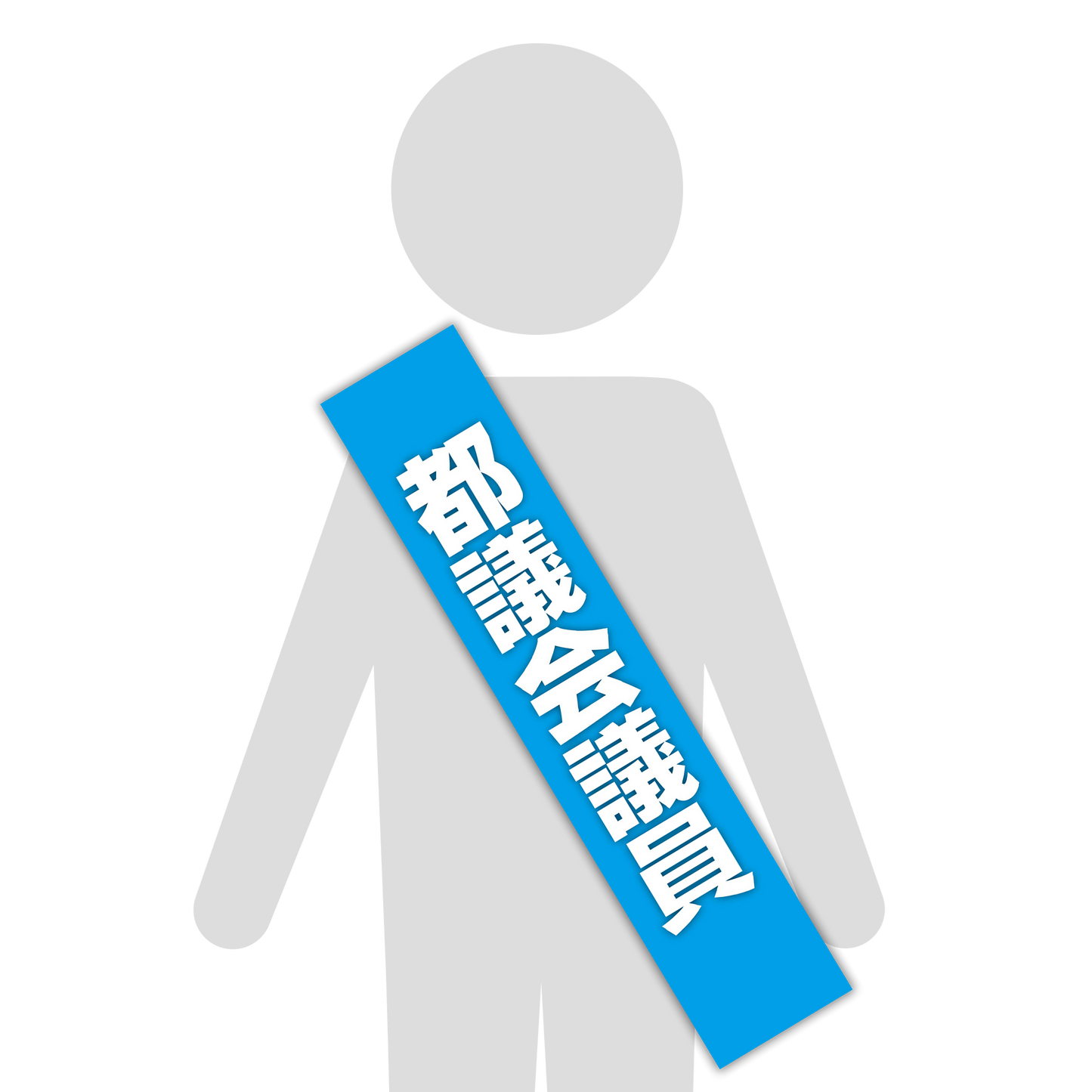 選挙たすき／都議会議員