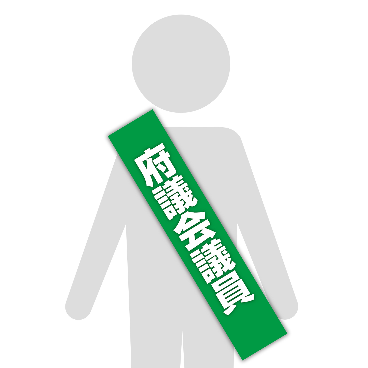 選挙たすき／府議会議員