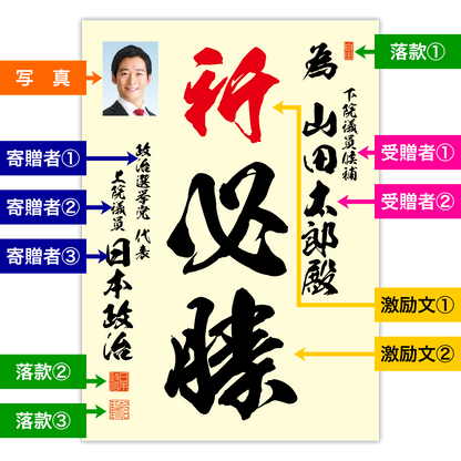 為書き【個別版：宛名入】デザインA