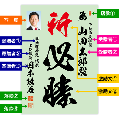 為書き【個別版：宛名入】デザインA
