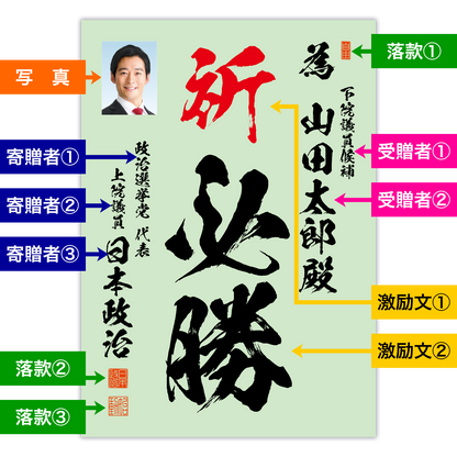 為書き【個別版：宛名入】デザインA