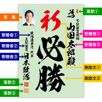 為書き【個別版：宛名入】デザインA