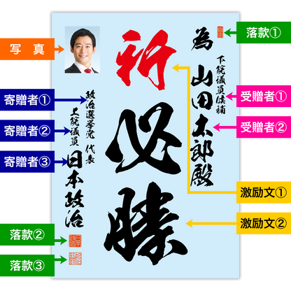 為書き【個別版：宛名入】デザインA