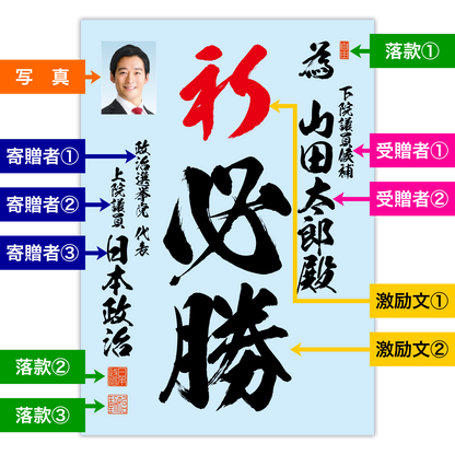 為書き【個別版：宛名入】デザインA