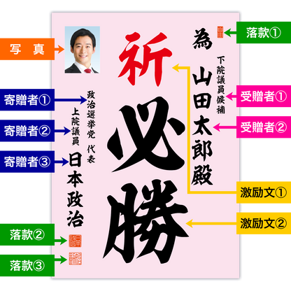 為書き【個別版：宛名入】デザインA