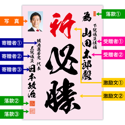 為書き【個別版：宛名入】デザインA