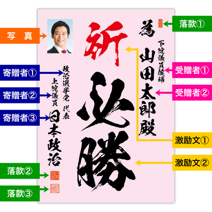 為書き【個別版：宛名入】デザインA