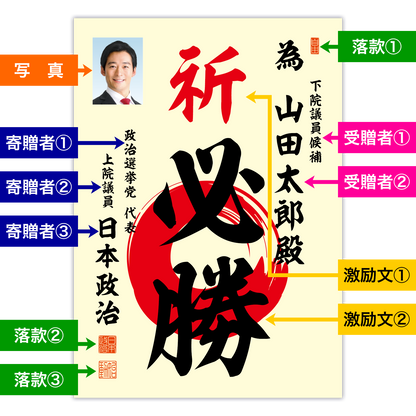 為書き【個別版：宛名入】デザインB