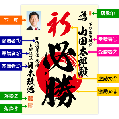 為書き【個別版：宛名入】デザインB