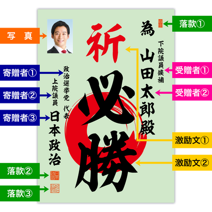 為書き【個別版：宛名入】デザインB