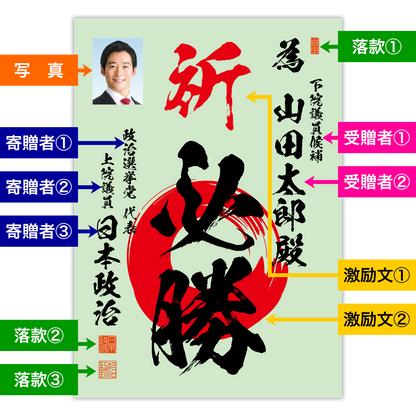 為書き【個別版：宛名入】デザインB