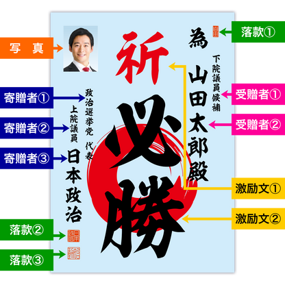 為書き【個別版：宛名入】デザインB