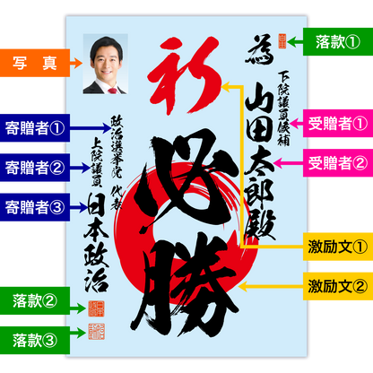 為書き【個別版：宛名入】デザインB