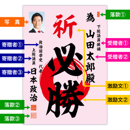 為書き【個別版：宛名入】デザインB