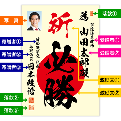 為書き【個別版：宛名入】デザインC
