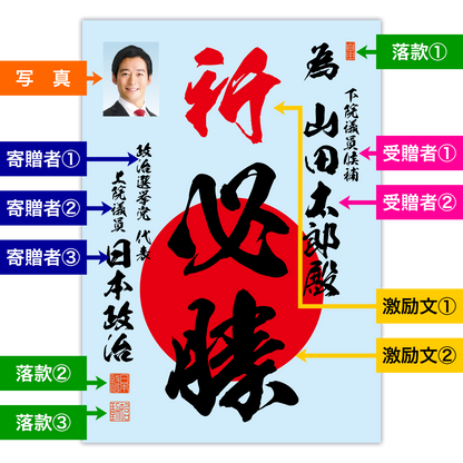 為書き【個別版：宛名入】デザインC