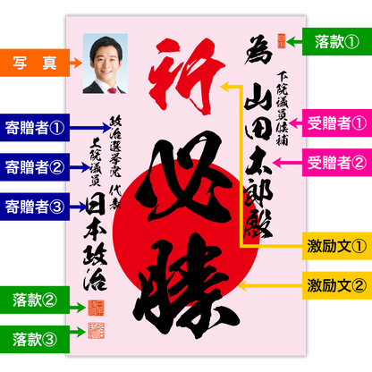 為書き【個別版：宛名入】デザインC
