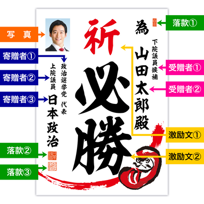 為書き【個別版：宛名入】デザインE
