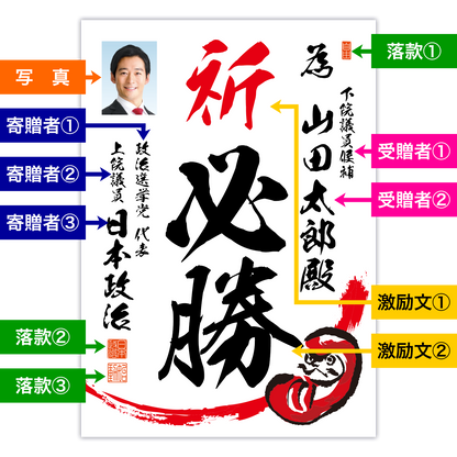 為書き【個別版：宛名入】デザインE