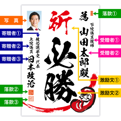 為書き【個別版：宛名入】デザインE