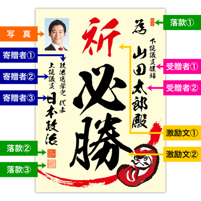 為書き【個別版：宛名入】デザインE