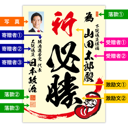 為書き【個別版：宛名入】デザインE