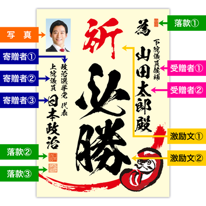 為書き【個別版：宛名入】デザインE