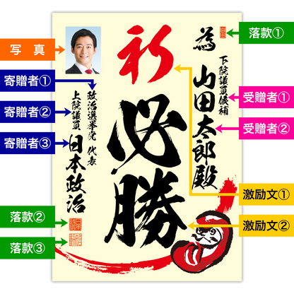 為書き【個別版：宛名入】デザインE