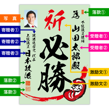 為書き【個別版：宛名入】デザインE