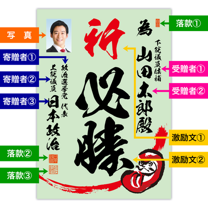 為書き【個別版：宛名入】デザインE