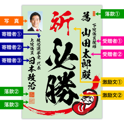 為書き【個別版：宛名入】デザインE