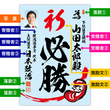 為書き【個別版：宛名入】デザインE