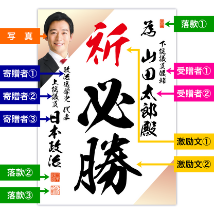 為書き【個別版：宛名入】デザインF