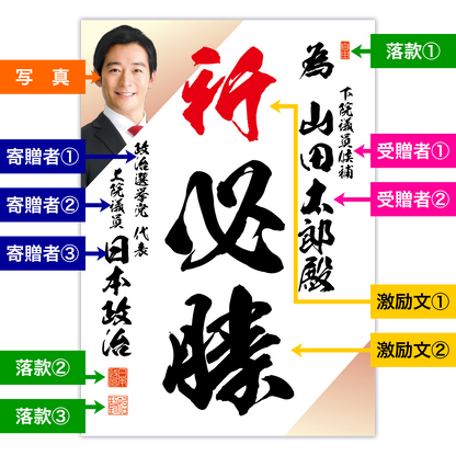 為書き【個別版：宛名入】デザインF