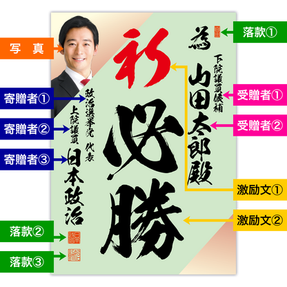為書き【個別版：宛名入】デザインF