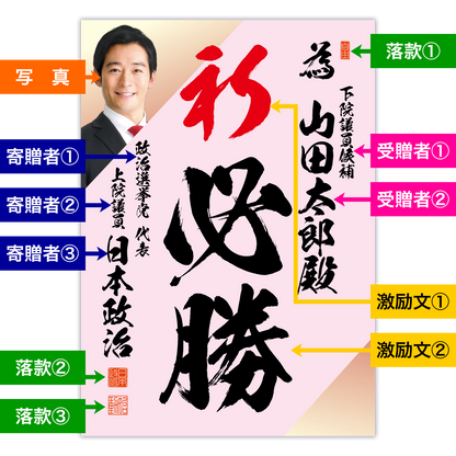 為書き【個別版：宛名入】デザインF