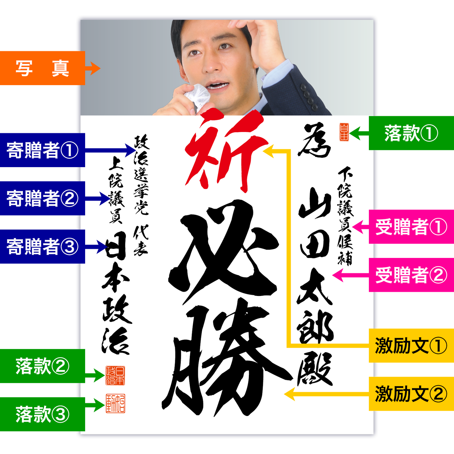 為書き【個別版：宛名入】デザインG
