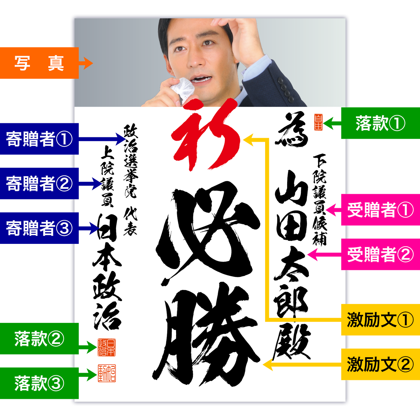 為書き【個別版：宛名入】デザインG