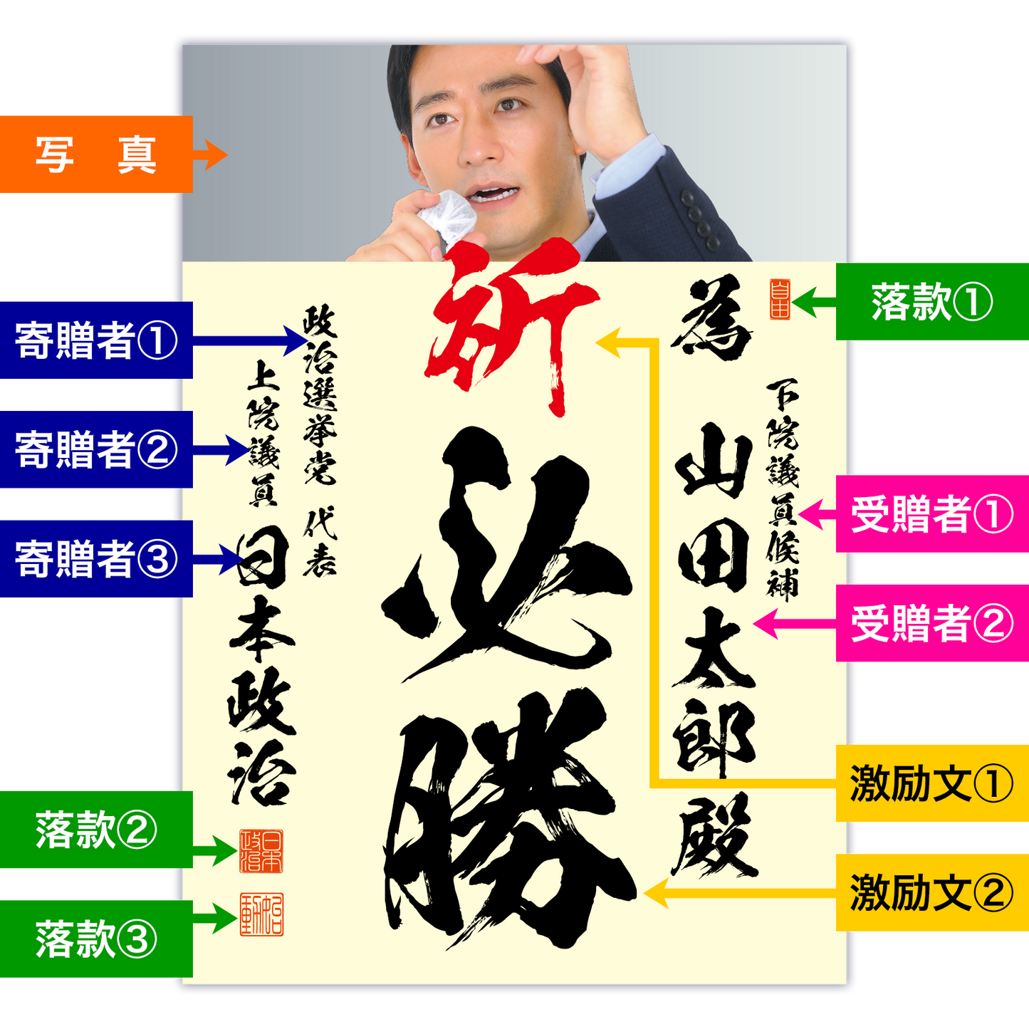 為書き【個別版：宛名入】デザインG