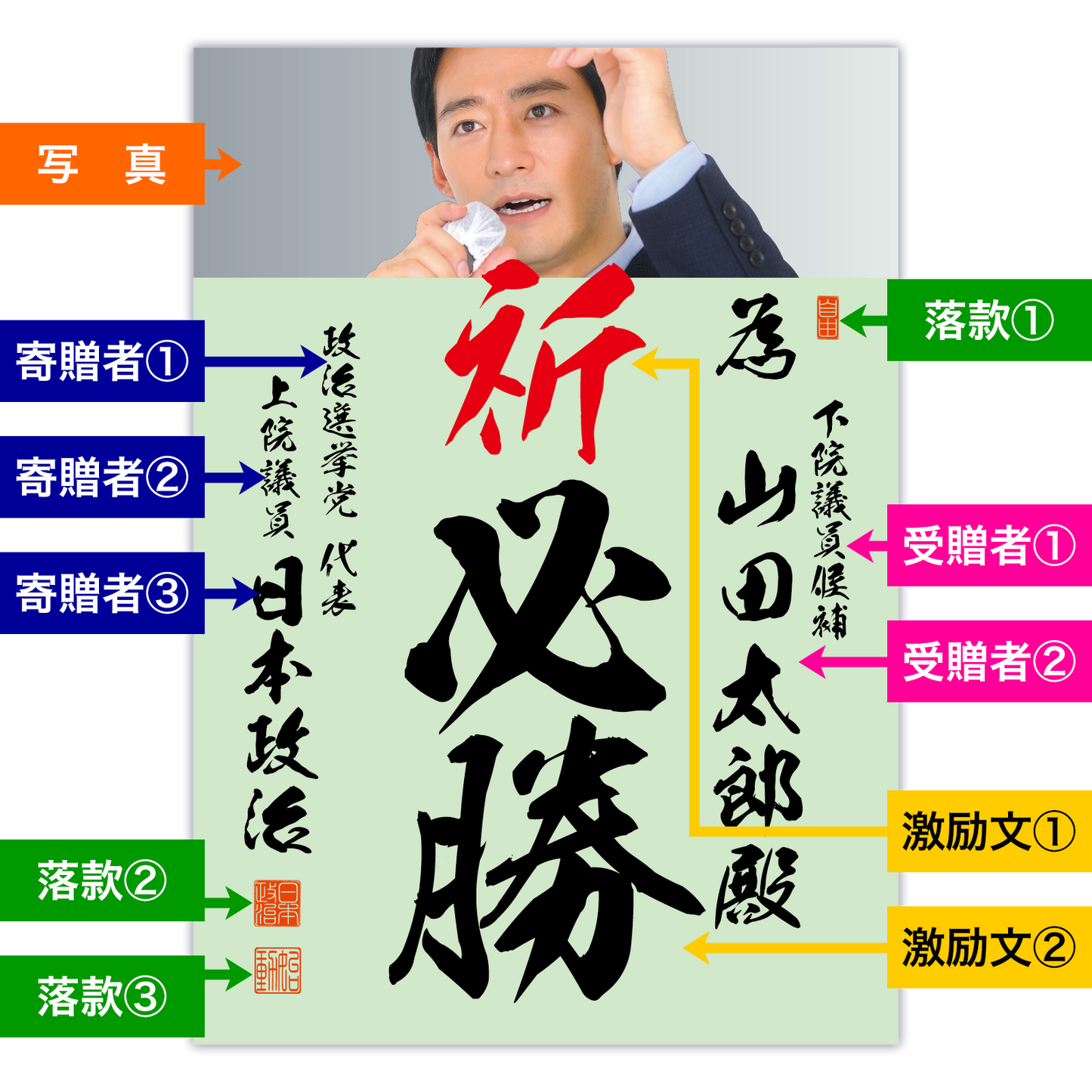 為書き【個別版：宛名入】デザインG