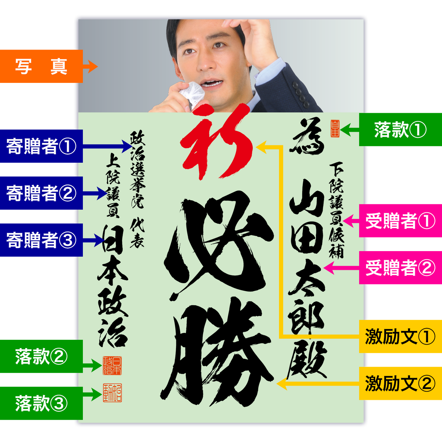 為書き【個別版：宛名入】デザインG