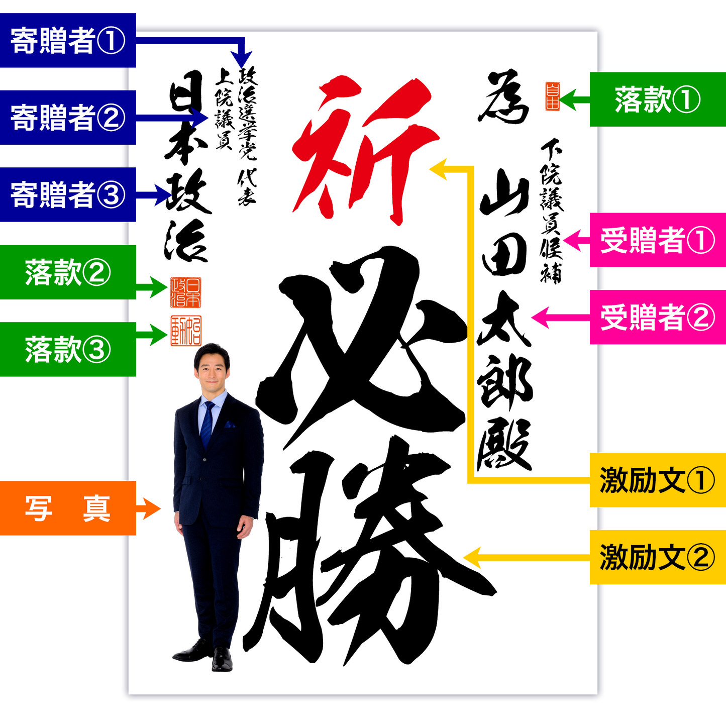 為書き【個別版：宛名入】デザインH