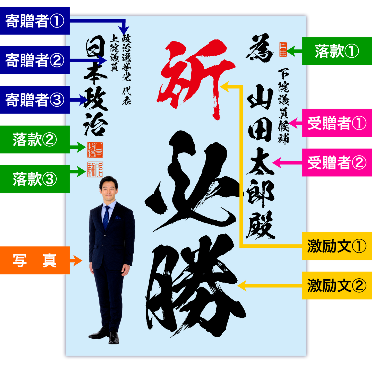 為書き【個別版：宛名入】デザインH