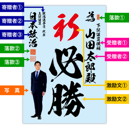 為書き【個別版：宛名入】デザインH
