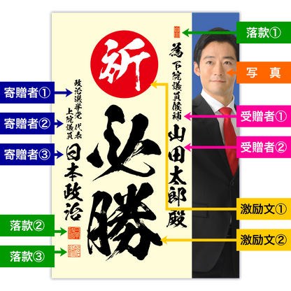 為書き【個別版：宛名入】デザインI