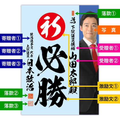 為書き【個別版：宛名入】デザインI