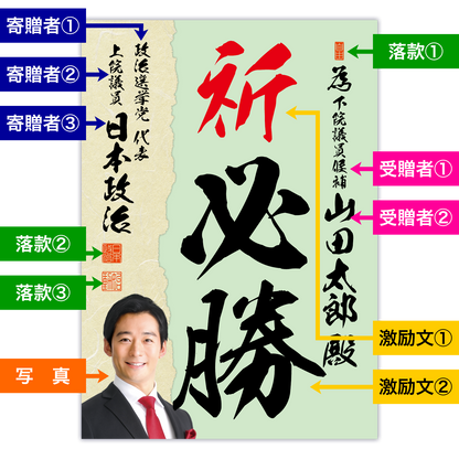 為書き【個別版：宛名入】デザインJ